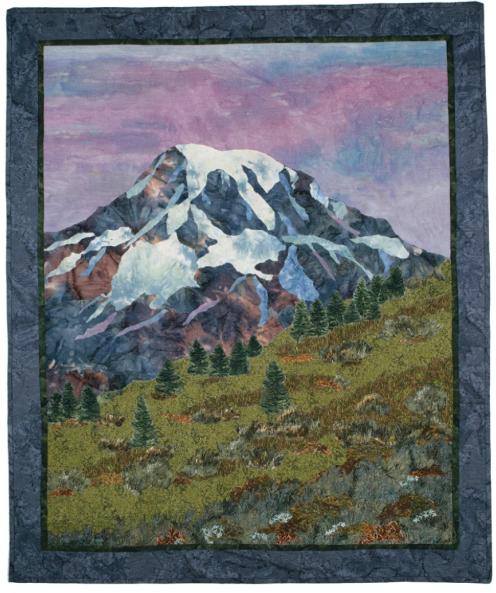 The Art of Landscape Quilting by Nancy Zieman and Natalie Sewell - Softcover book with 16 step-by-step projects + 20 partial projects.