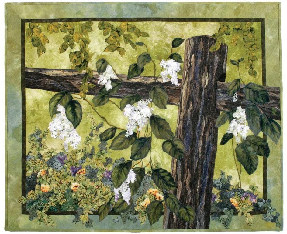 The Art of Landscape Quilting by Nancy Zieman and Natalie Sewell - Softcover book with 16 step-by-step projects + 20 partial projects.