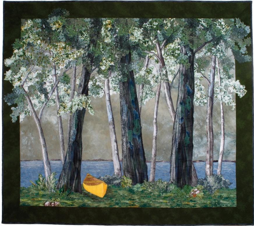 The Art of Landscape Quilting by Nancy Zieman and Natalie Sewell - Softcover book with 16 step-by-step projects + 20 partial projects.