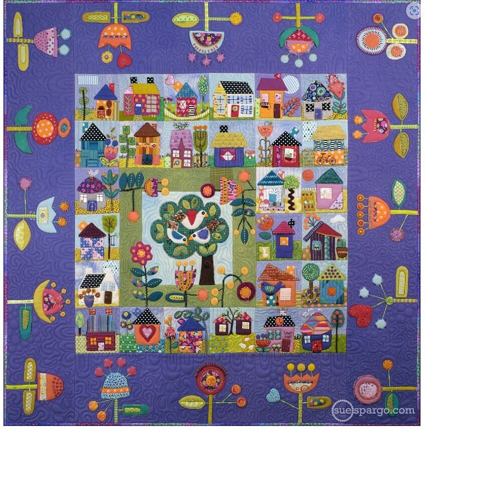 HOMEGROWN Quilt Book by Sue Spargo