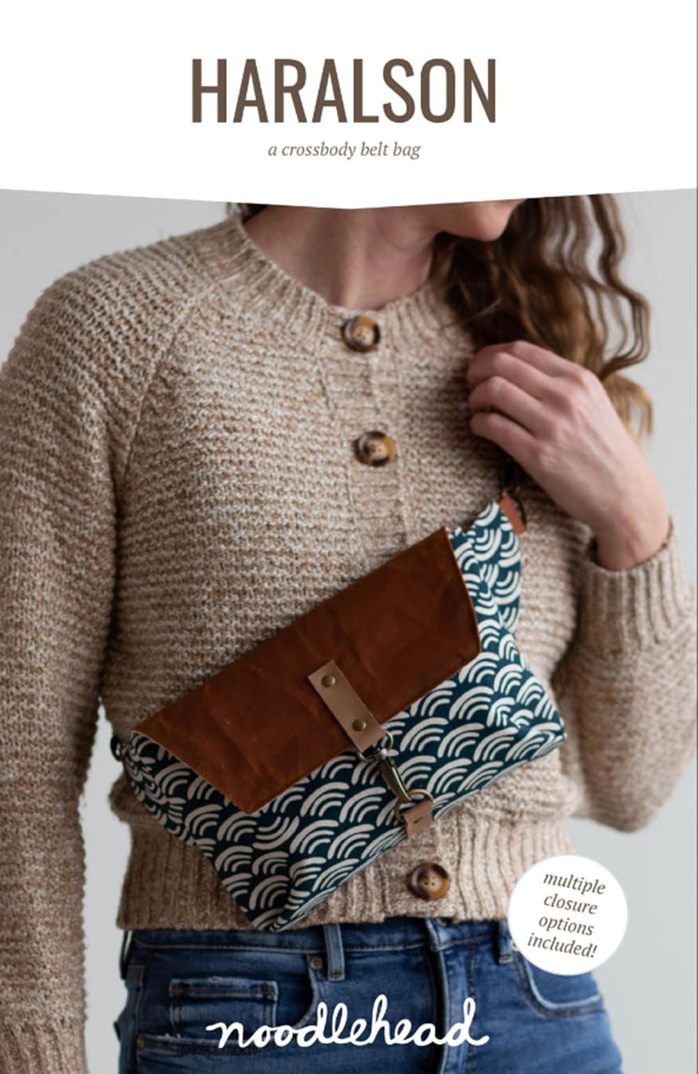 Haralson Bag by Anna Graham for Noodlehead - Belt Bag 9.5" x 2" x 7"