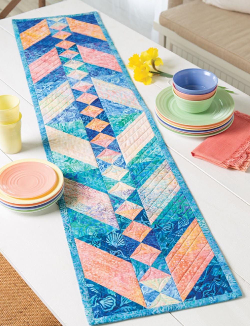 Perfect Precut Quilts from Annies - Softcover book with 9 designs using 5" and 10" squares