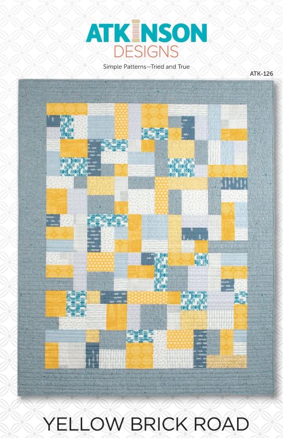 Yellow Brick Road Quilt Pattern by Terry Atkinson. Multiple sizes