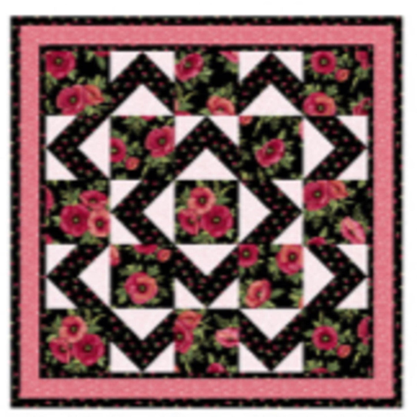 Walk About Quilt - by Ann Lauer - 4 sizes include - pattern only