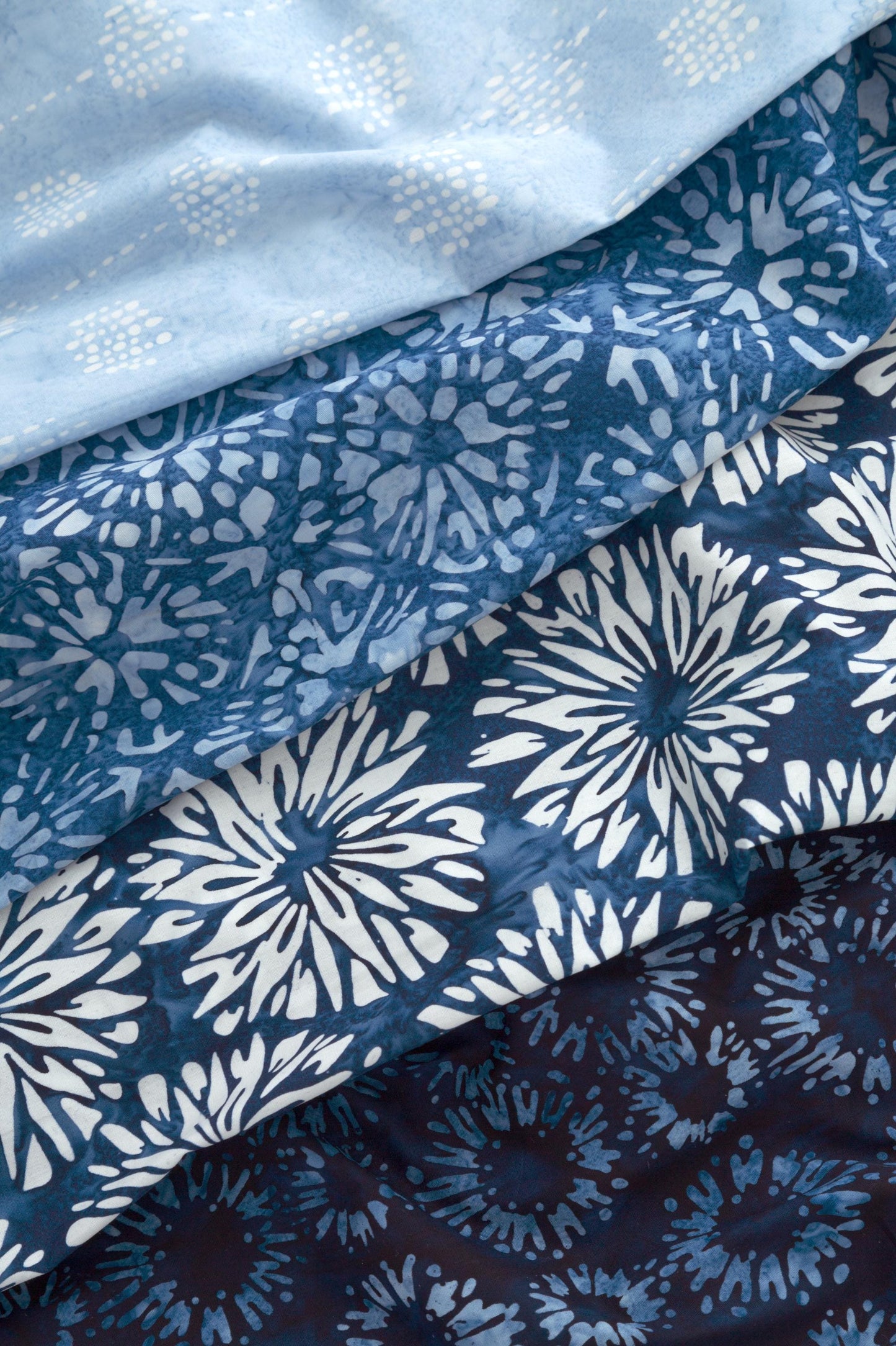 Kasuri Fat Quarter Bundle: Artisan Batiks by Lunn Studios - Complete collection of 34 pieces - Free Shipping!
