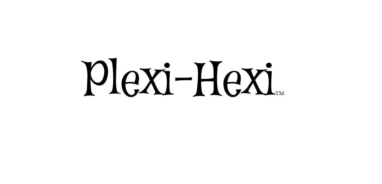 Introducing "Plexi-Hexi"! The Hexagon Template Tool for Grandmother's Flower Garden Quilts - Keeps your stitching even! EPP, GFG
