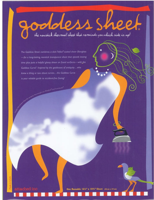 Goddess Sheet 10-3/4" x 16-1/2" : Nonstick thermal sheet made in USA by attached inc
