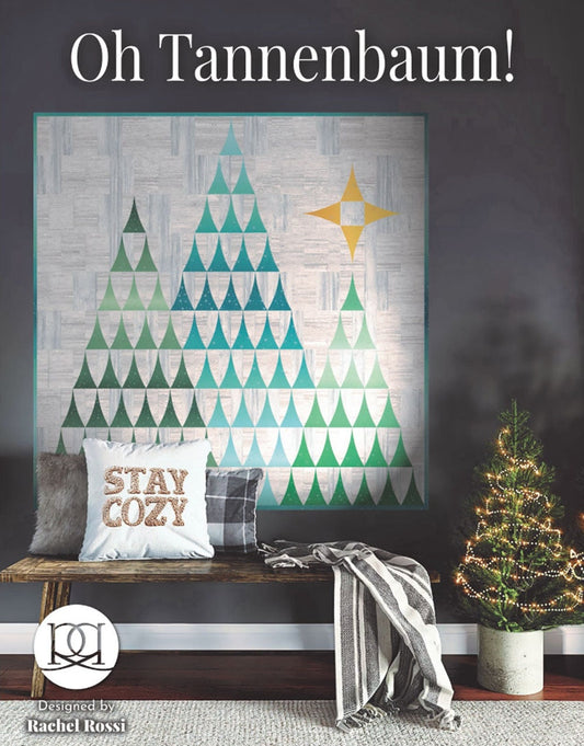 Oh Tannnenbaum! Quilt Pattern designed by Rachel Rossi