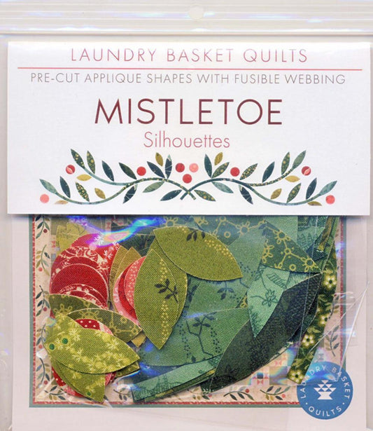 Mistletoe applique kit - from Laundry Basket Quilts by Edyta Sitar