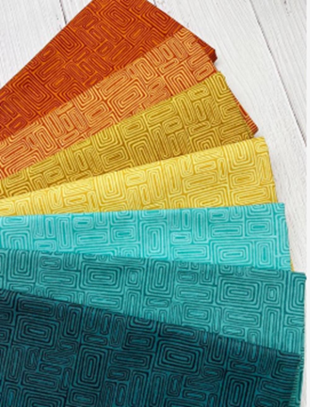 Find Your Way by Lisa Swenson Ruble for Benartex - 14 Fat Quarters. Free Shipping!