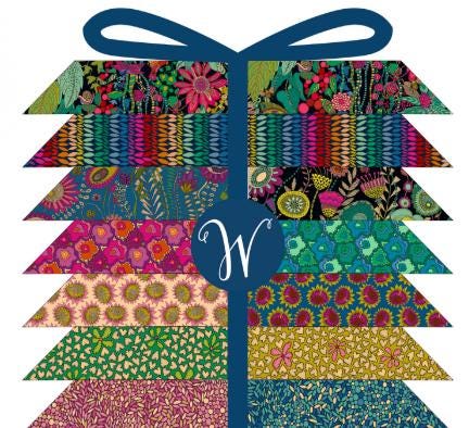Twilight Fat Quarter Collection by Sally Kelly - 13 piece Fat Quarter Collection. Free Shipping