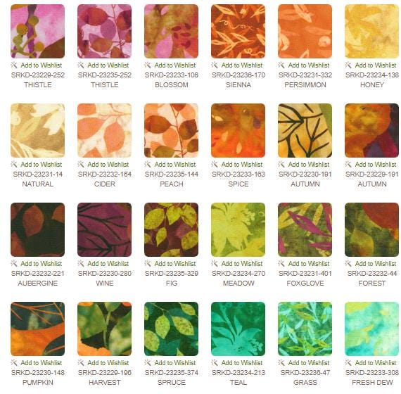 Potpourri Fat Quarter Bundle by Studio RK (Robert Kaufman) - Complete collection of 24 pieces - Free Shipping!