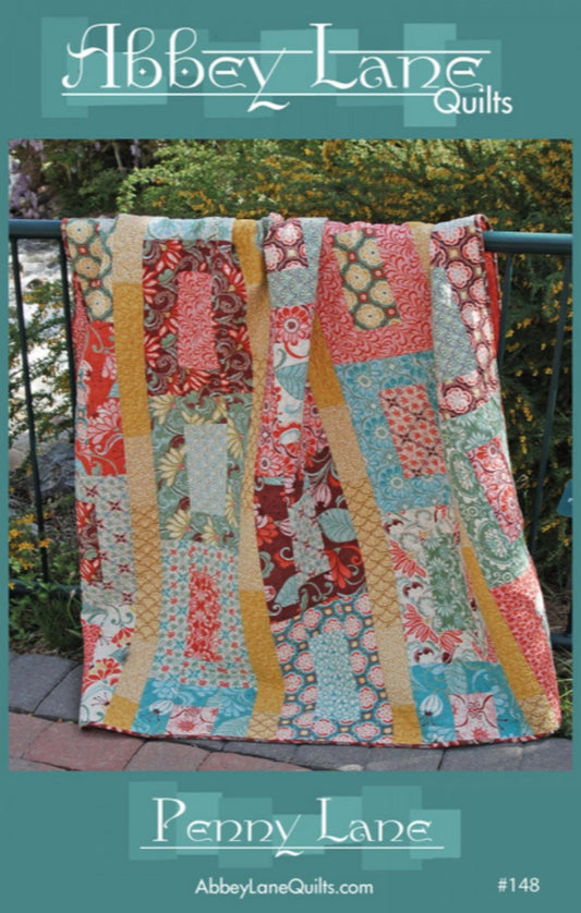 Penny Lane Quilt Pattern by Janice Liljenquist and Marcea Owen, From Abbey Lane Quilts - 60in x 75in