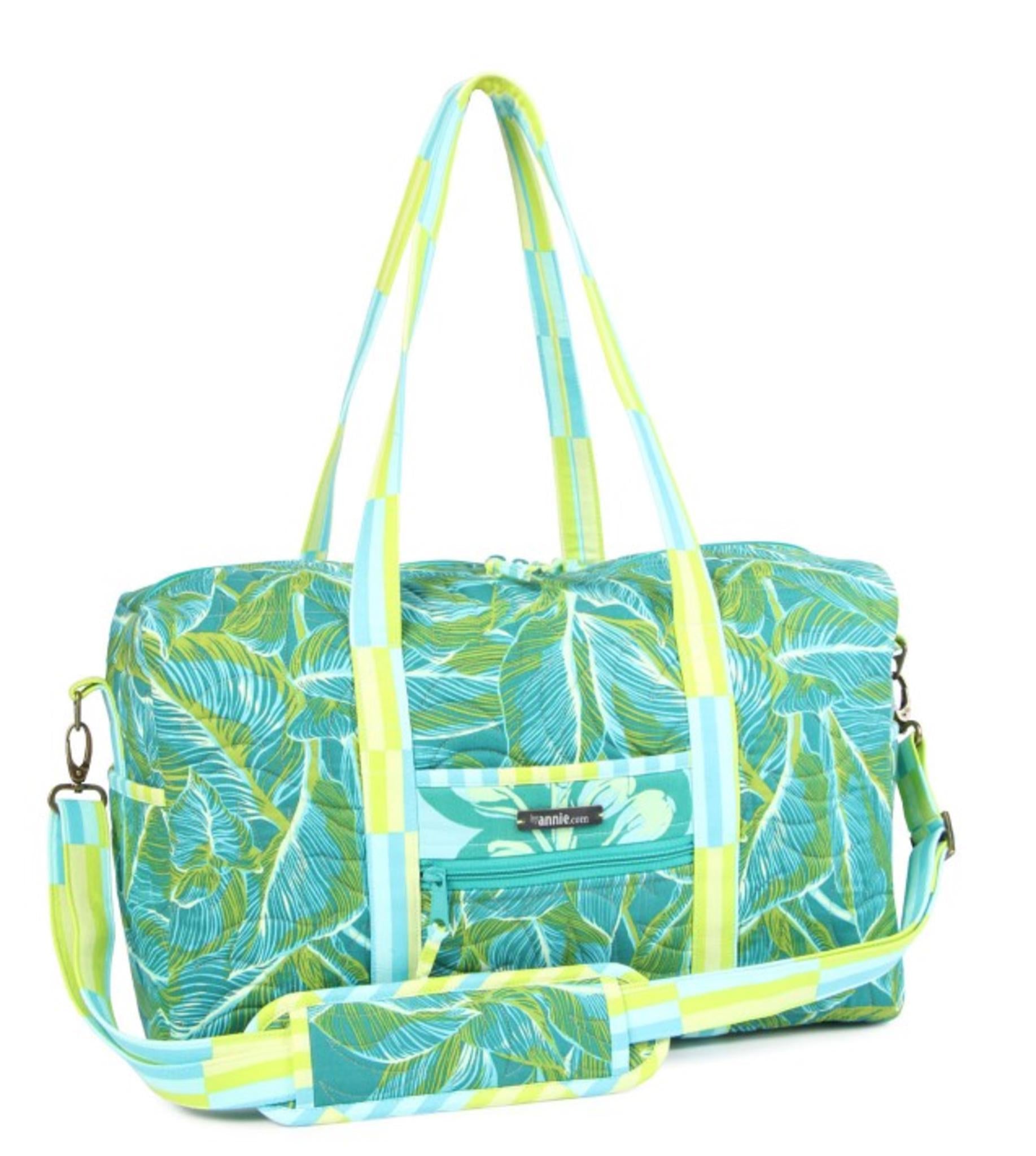 Get Out of Town Duffle 2.1 - Bag Pattern designed by Annie Unrein