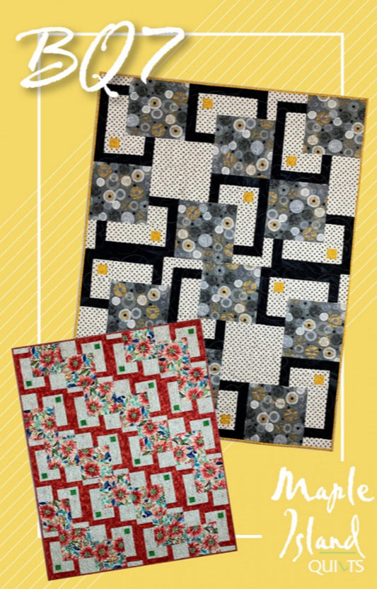 BQ7 Quilt Pattern by Debbie Bowles - 5 sizes
