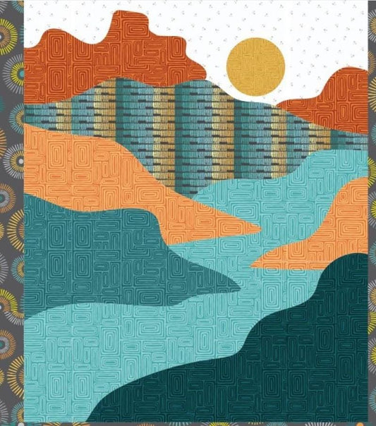 Postcard Views - Find Your Way KIT by Lisa Swenson Ruble for Benartex. Free Shipping!