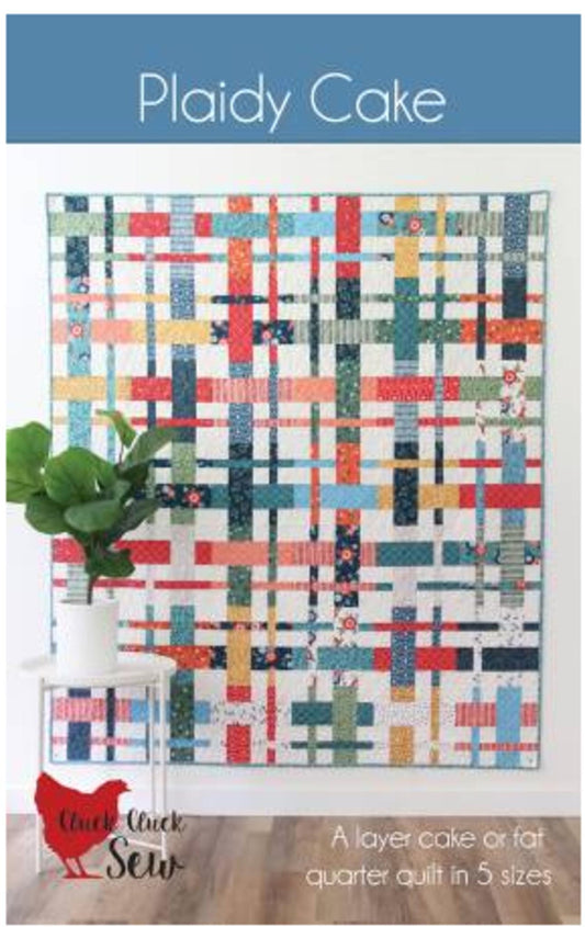 Plaidy Cake Quilt Pattern by Allison Harris - Precut Friendly