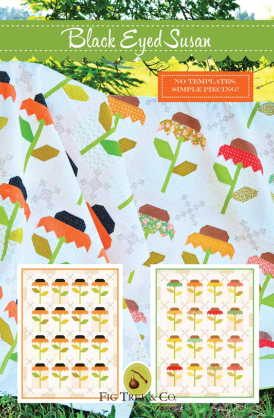 Black Eyes Susan Quilt Pattern