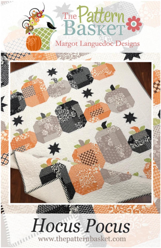 Hocus Pocus Quilt Pattern by Margot Languedoc Designs - 52" x 65.5"