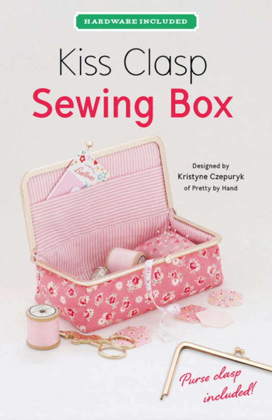Kiss Clasp Sewing Box with Hardware designed by Kristyne Czepuryk