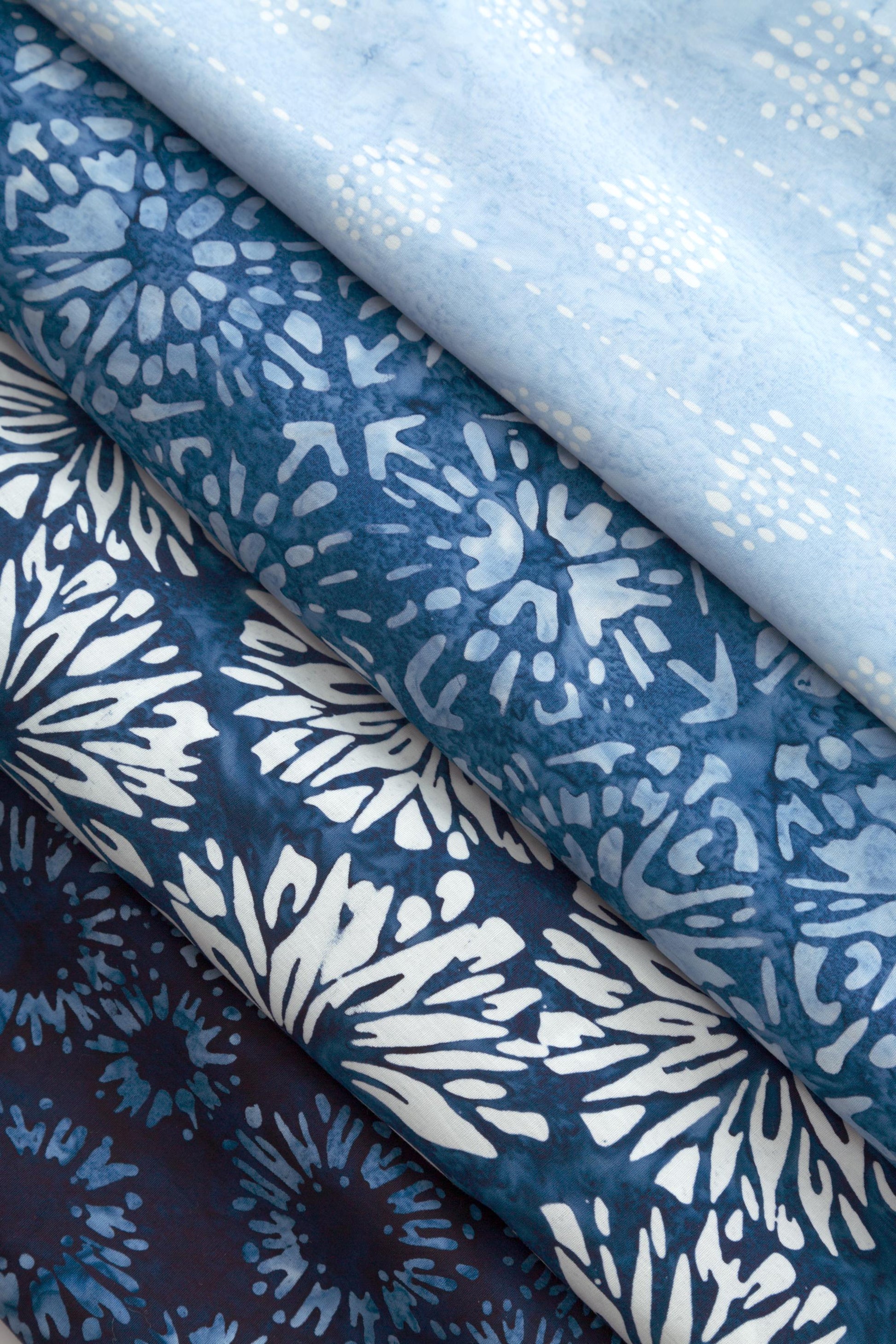Kasuri Fat Quarter Bundle: Artisan Batiks by Lunn Studios - Complete collection of 34 pieces - Free Shipping!